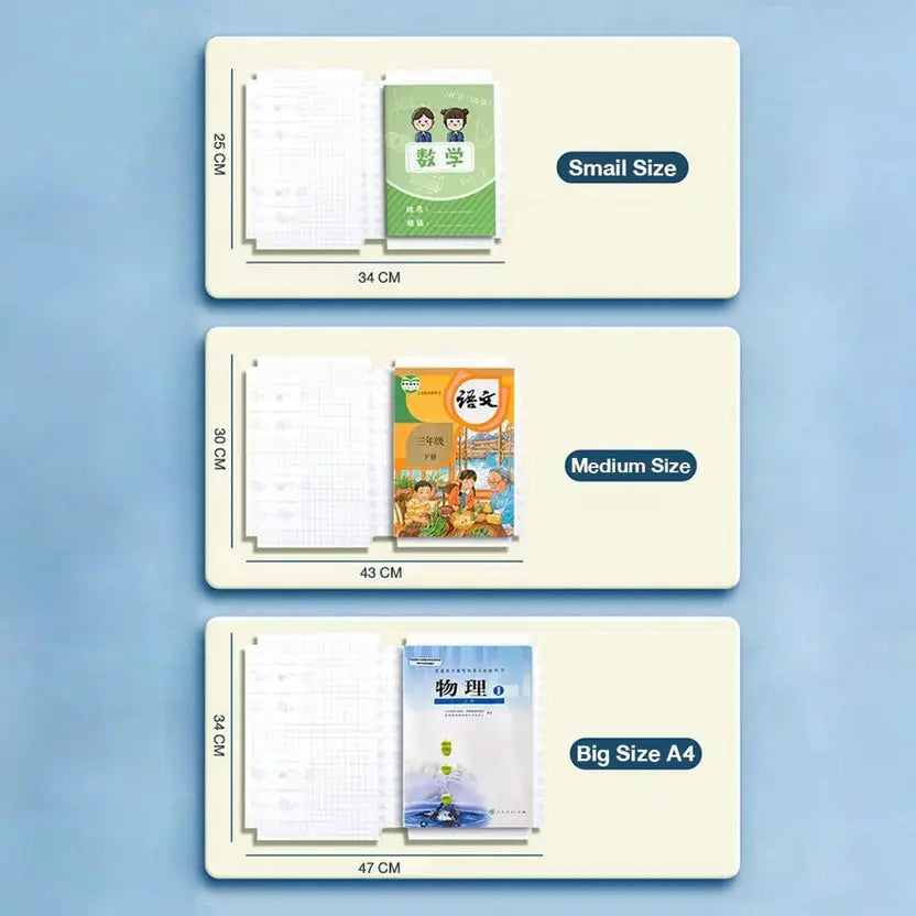 PageShield™ – Premium Transparent Book Covers, Waterproof(Set of 30)